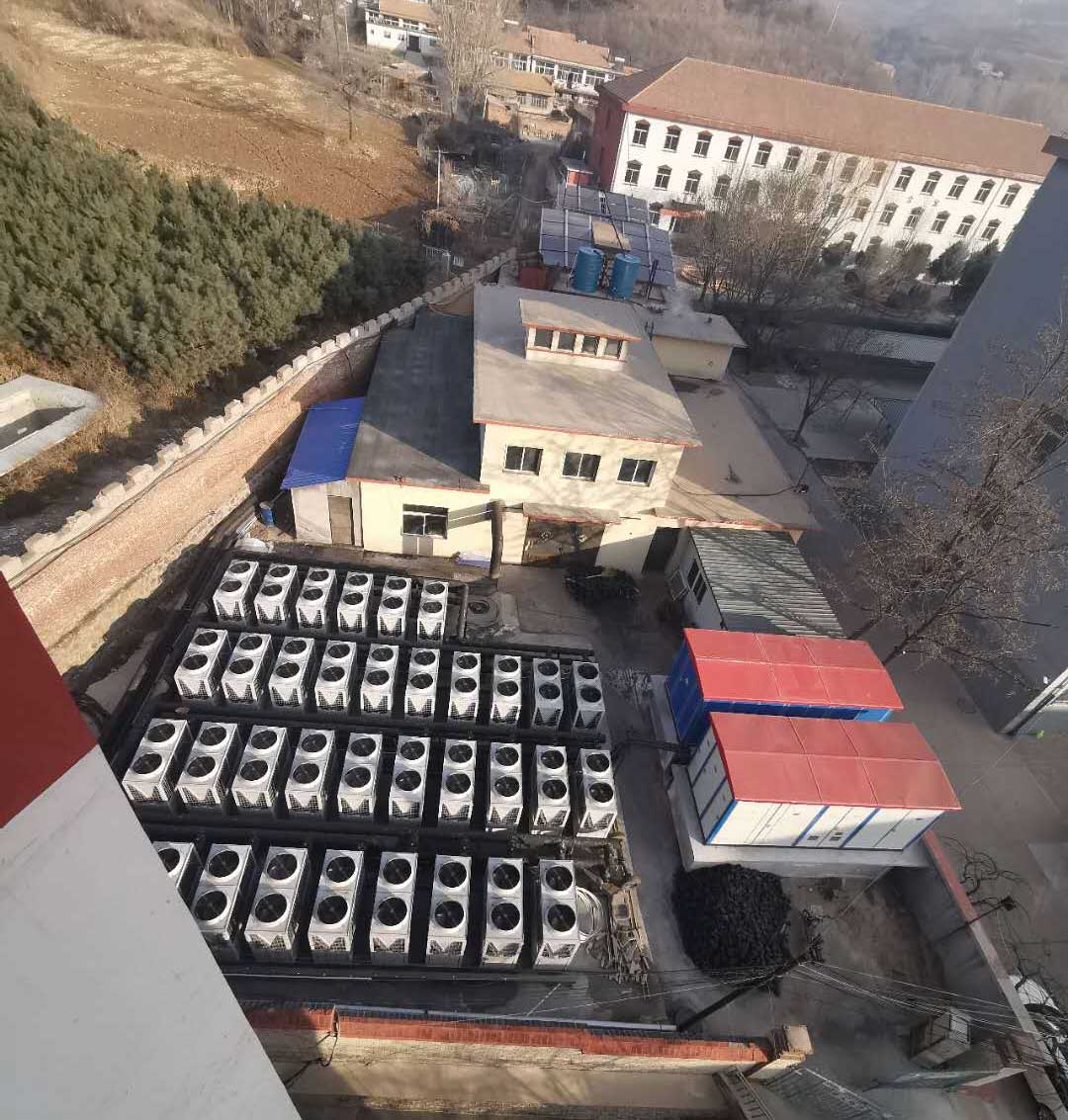 河北省某中學熱泵集中供熱改造